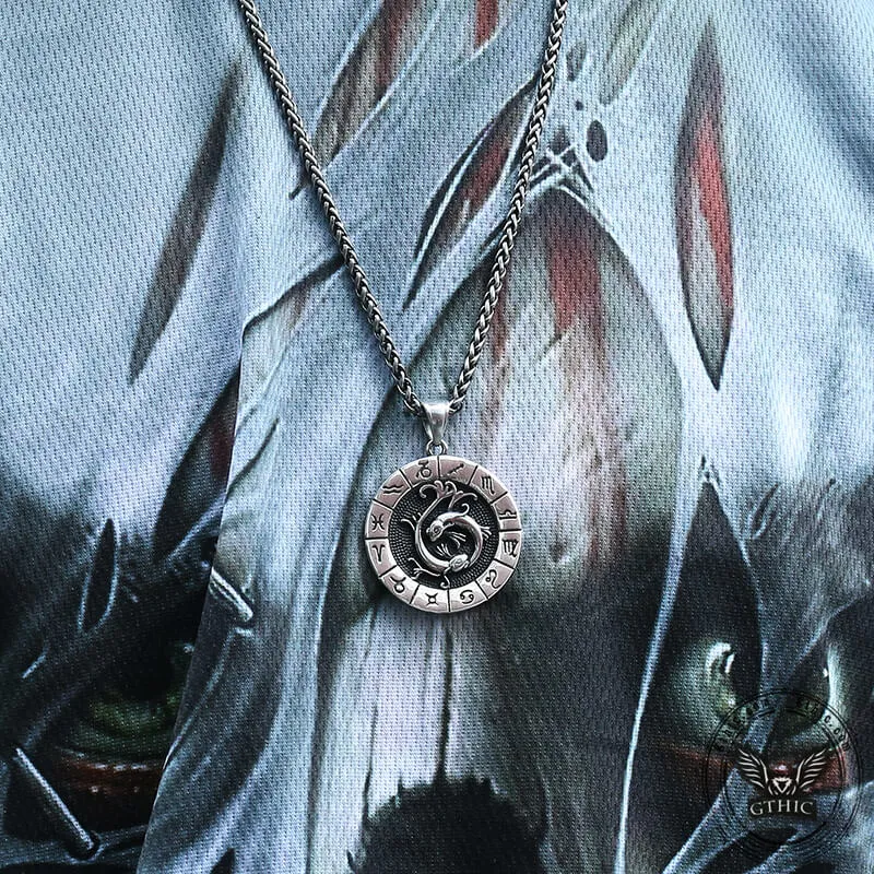 Pisces Stainless Steel Pendant sold by GTHIC product image thumbnail 3