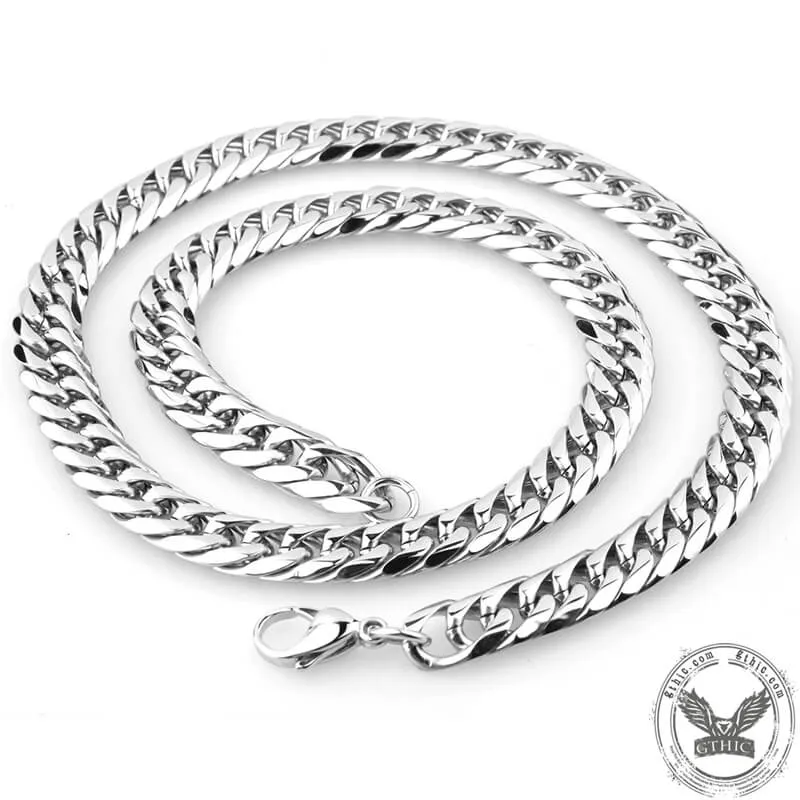 Heavy Men’s Stainless Steel Cuban Link Chain Necklace sold by GTHIC product image thumbnail 2