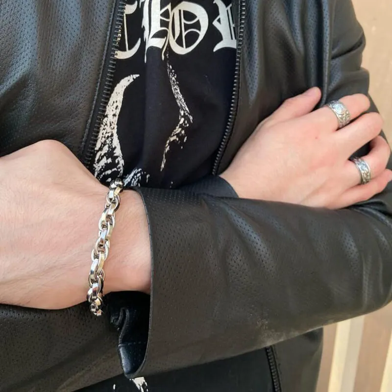 Classic Winding Stainless Steel Bracelet sold by GTHIC product image thumbnail 2