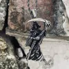 Grim Reaper Scythe Stainless Steel Pendant sold by GTHIC
