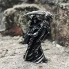 Grim Reaper Scythe Stainless Steel Pendant sold by GTHIC