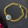 Gold Evil Eye Stainless Steel Bracelet sold by GTHIC