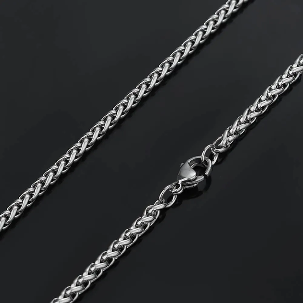 3 mm* 70 cm Wheat Chain sold by GTHIC