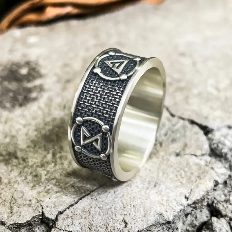 Witchers Elements Signs Sterling Silver Ring sold by GTHIC