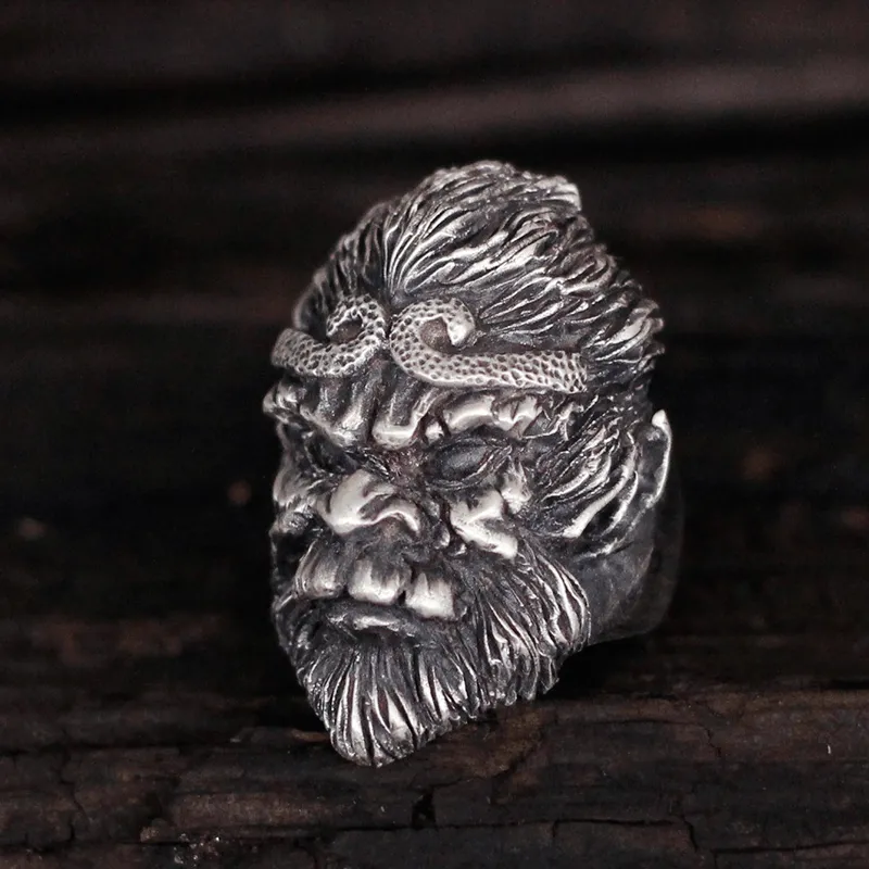 Journey To The West Monkey King Wukong Brass Ring sold by GTHIC product image thumbnail 4