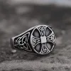 Celtics Knot Cross Stainless Steel Viking Ring sold by GTHIC