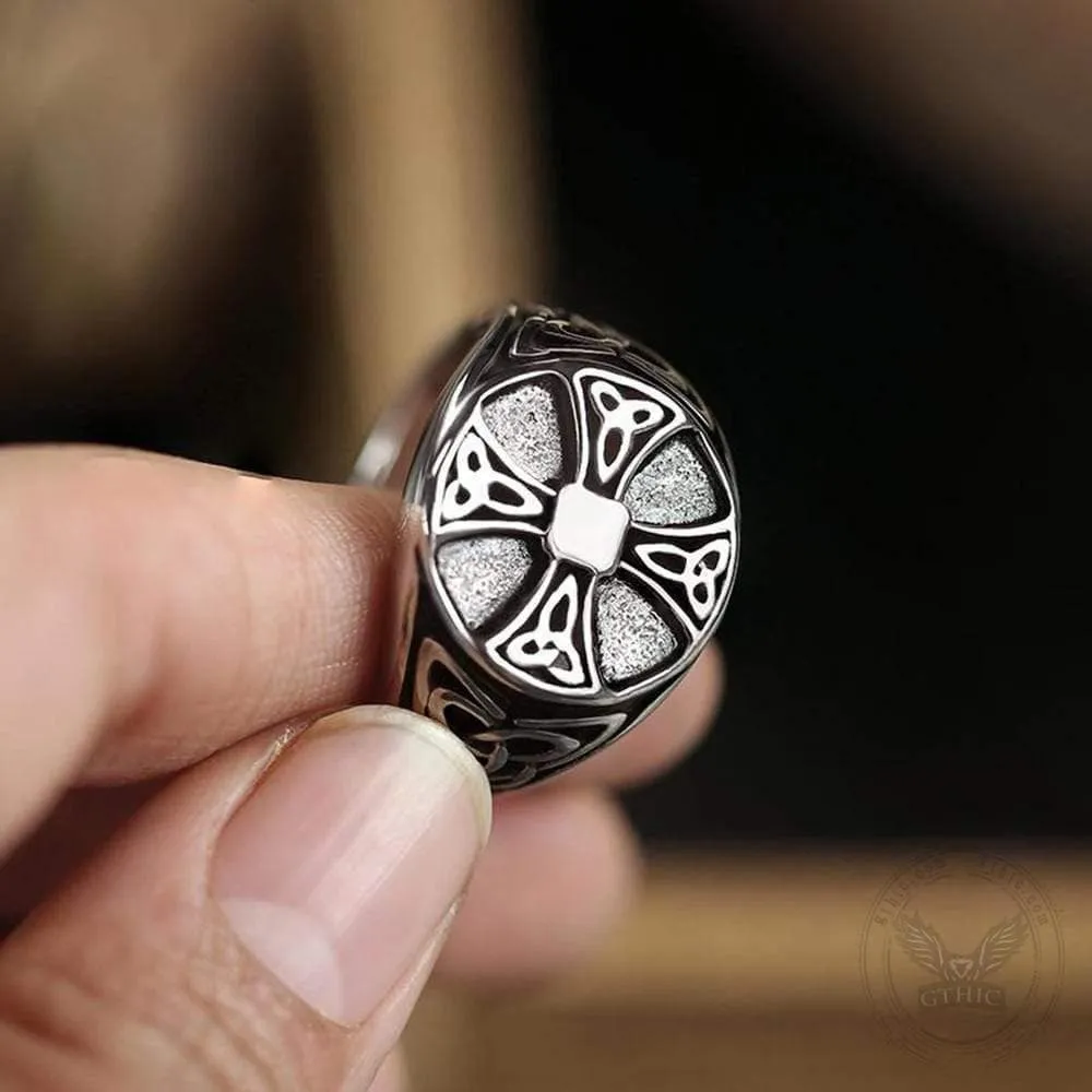 Celtics Knot Cross Stainless Steel Viking Ring sold by GTHIC product image thumbnail 2