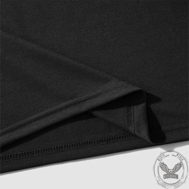 Pleasure Devil Short Sleeve T-shirt and Shorts Set sold by GTHIC product image thumbnail 4