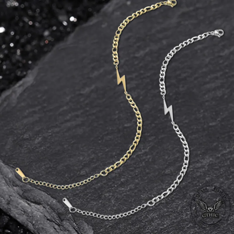 Lightning Stainless Steel Minimalism Bracelet sold by GTHIC product image thumbnail 4