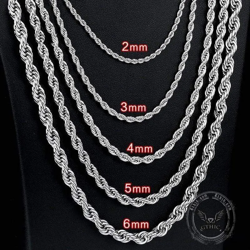 Twist Stainless Steel Chain sold by GTHIC product image thumbnail 4