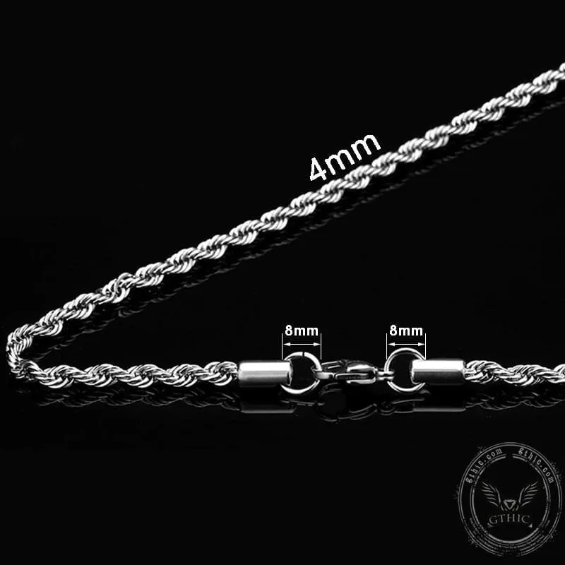 Twist Stainless Steel Chain sold by GTHIC product image thumbnail 5