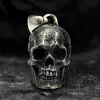 Calvarium Sterling Silver Skull Pendant sold by GTHIC
