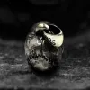 Calvarium Sterling Silver Skull Pendant sold by GTHIC