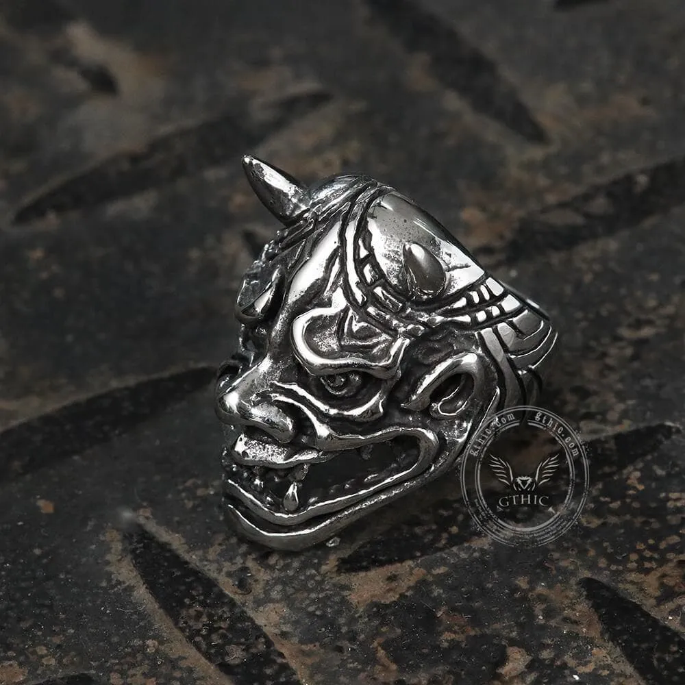 Demon Oni Stainless Steel Ring sold by GTHIC product image thumbnail 4