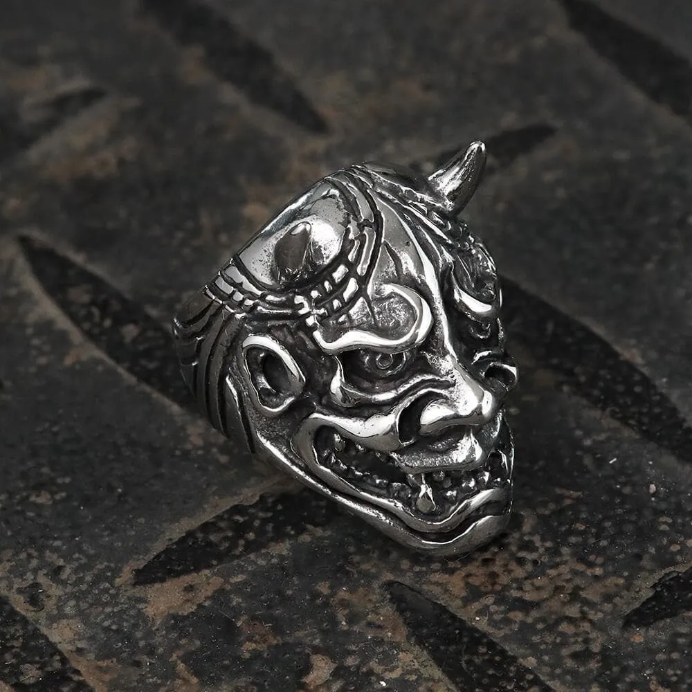 Demon Oni Stainless Steel Ring sold by GTHIC product image thumbnail 3