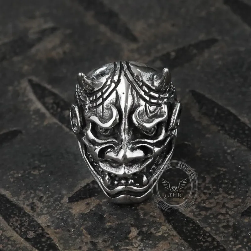 Demon Oni Stainless Steel Ring sold by GTHIC