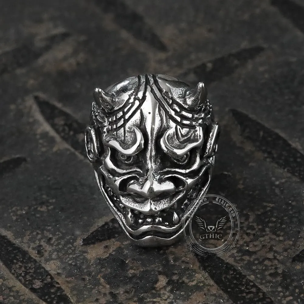 Demon Oni Stainless Steel Ring sold by GTHIC