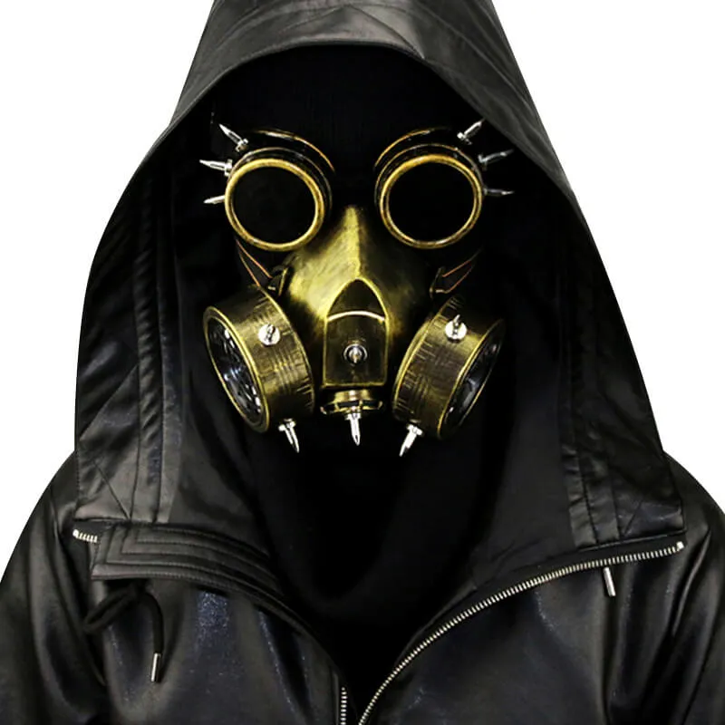 Halloween Cosplay Plastic Steampunk Facemask sold by GTHIC