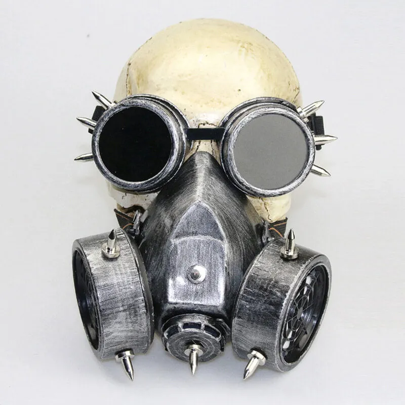 Halloween Cosplay Plastic Steampunk Facemask sold by GTHIC product image thumbnail 2