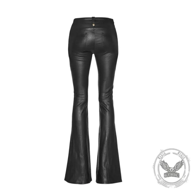 Women's Slim Lace-Up Flared Pants sold by GTHIC product image thumbnail 2
