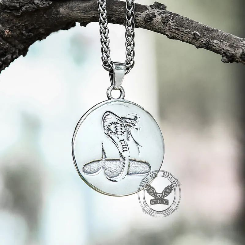 Cobra Stainless Steel Snake Pendant sold by GTHIC product image thumbnail 5