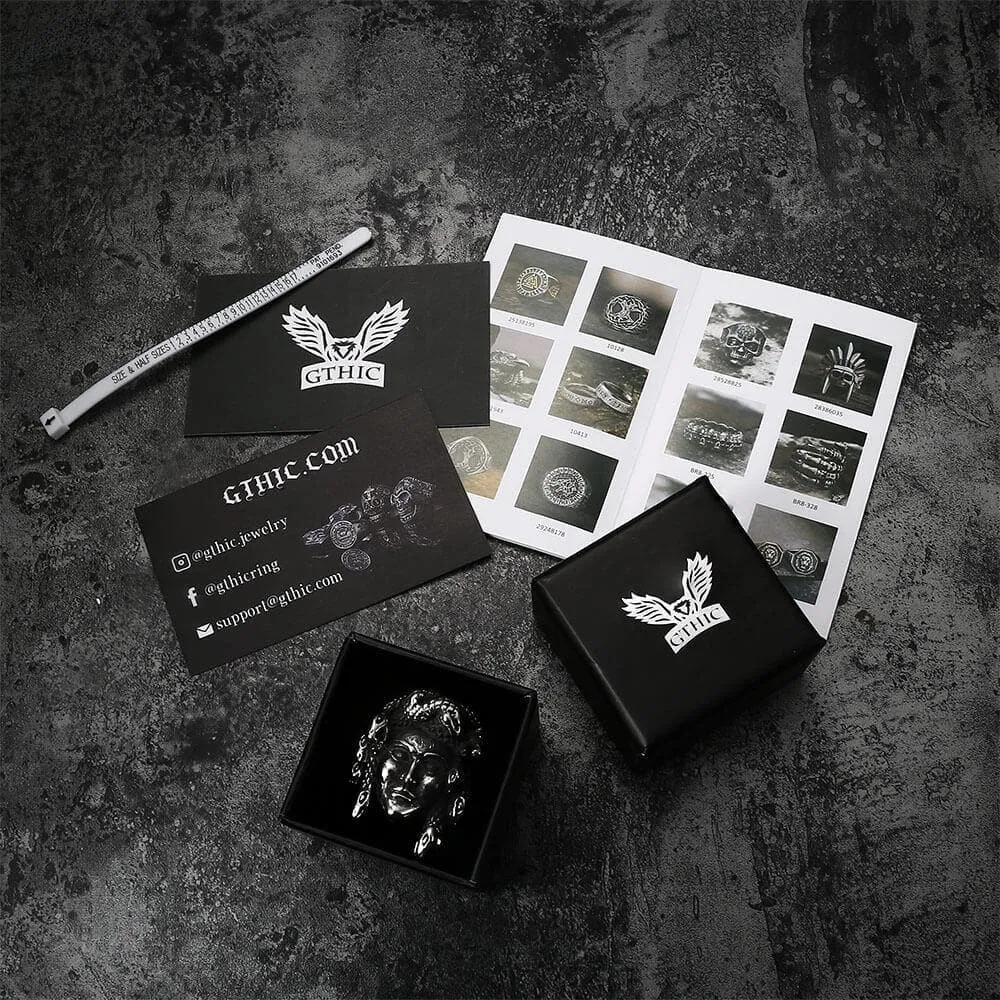 Greek Mythology Gorgon Monster Medusa Beast Ring sold by GTHIC product image thumbnail 5