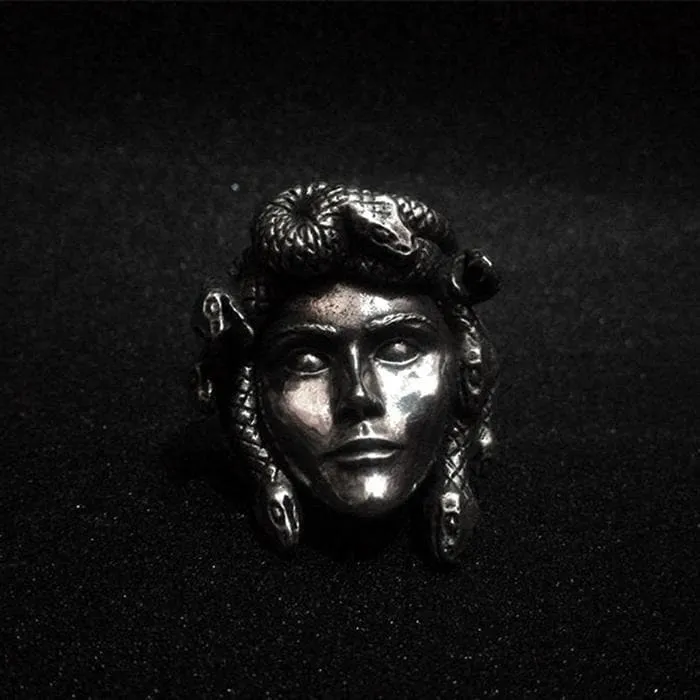 Greek Mythology Gorgon Monster Medusa Beast Ring sold by GTHIC product image thumbnail 2