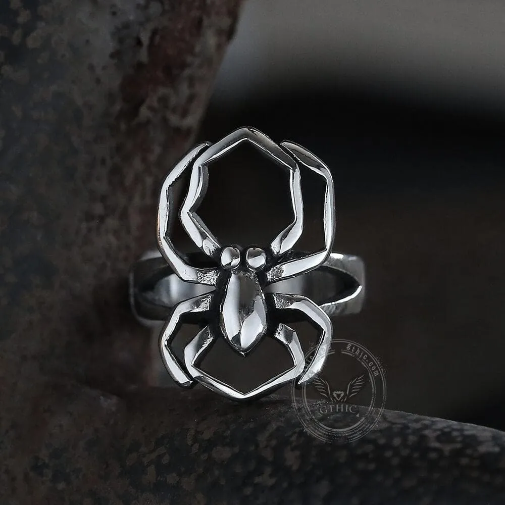 Spider Stainless Steel Biker Ring sold by GTHIC product image thumbnail 3