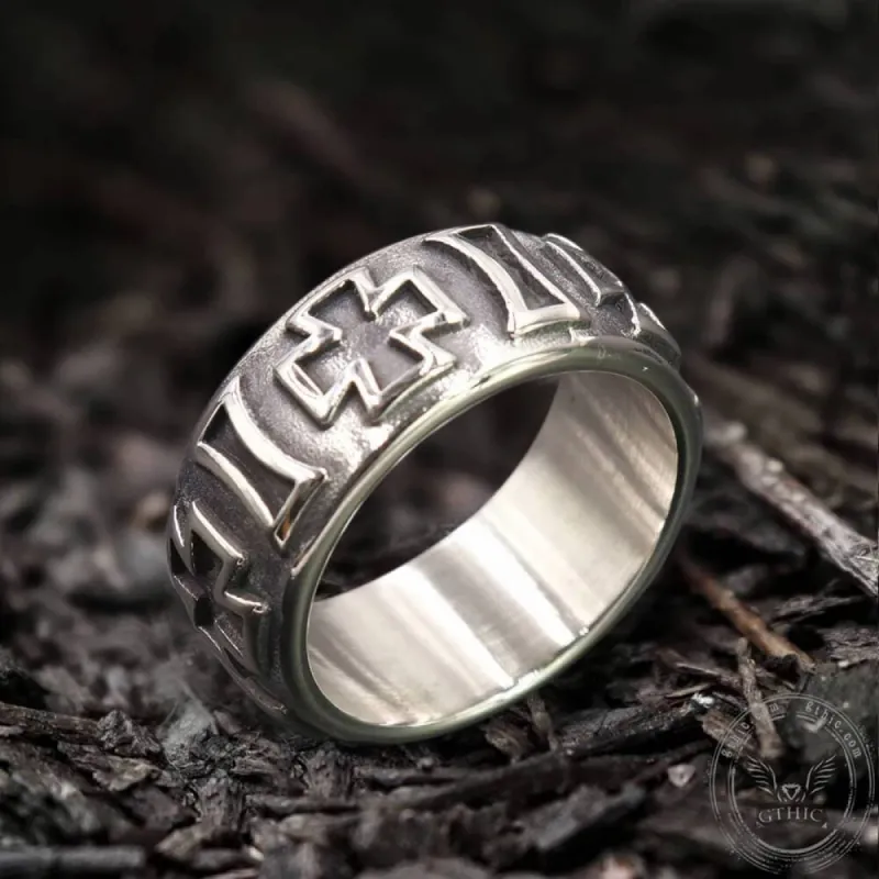 Iron Cross Stainless Steel Ring sold by GTHIC