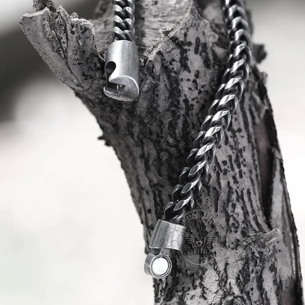 Classic Wheat Ear Chain Stainless Steel Bracelet sold by GTHIC product image thumbnail 3