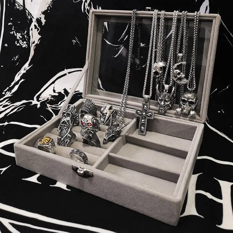 Rings and Pendants Skull Jewelry Set sold by GTHIC product image thumbnail 4