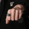 Norse Wolf Stainless Steel Animal Ring sold by GTHIC