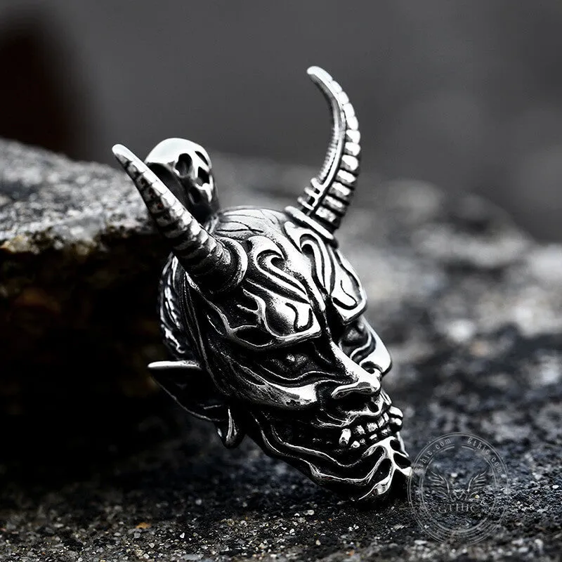 Domineer Hannya Oni Mask Stainless Steel Pendant sold by GTHIC product image thumbnail 5