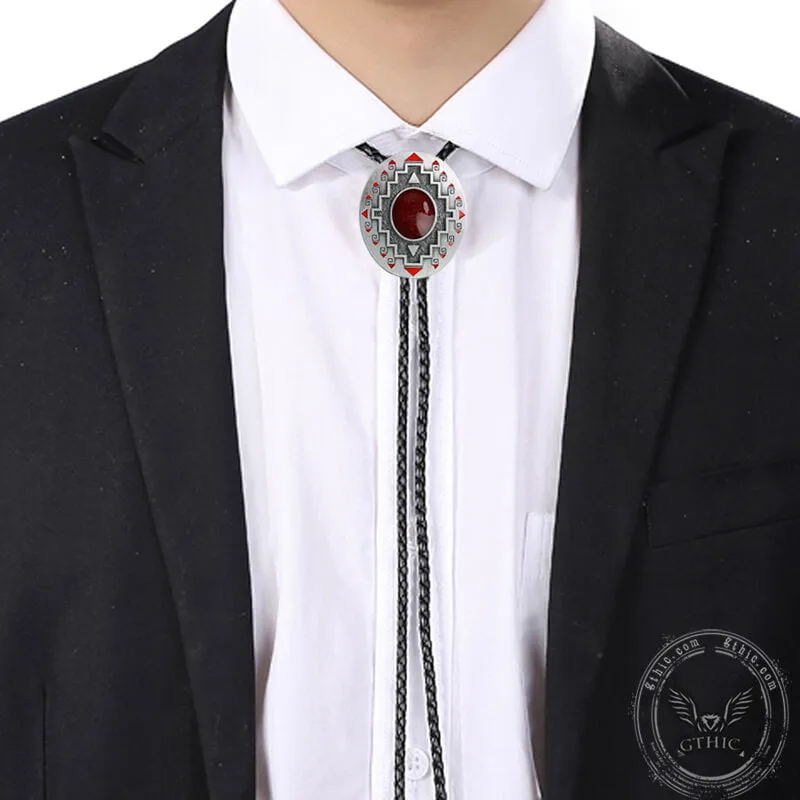 Vintage Western Totem Bolo Tie sold by GTHIC product image thumbnail 3