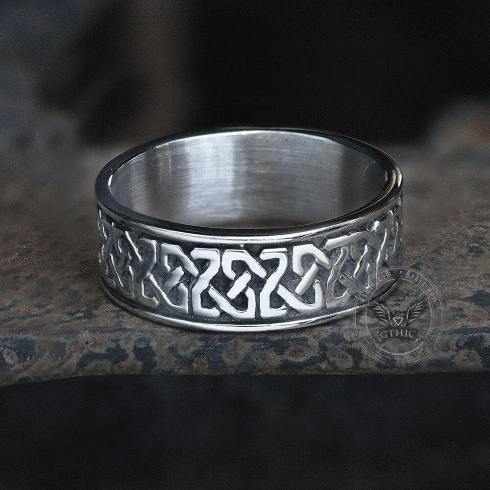Classic Pattern Stainless Steel Ring sold by GTHIC product image thumbnail 4