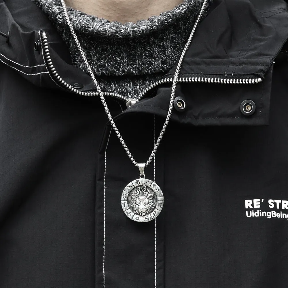 Leo Stainless Steel Pendant sold by GTHIC product image thumbnail 2