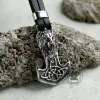 Lion Head Anchor Stainless Steel Leather Bracelet sold by GTHIC