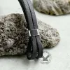 Lion Head Anchor Stainless Steel Leather Bracelet sold by GTHIC