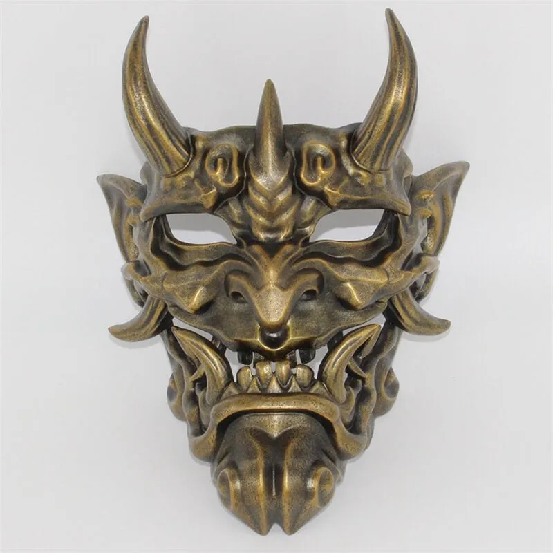 Hannya Oni Cosplay Resin Cast Facemask sold by GTHIC product image thumbnail 2
