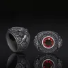 Baroque Lion Gem-set Sterling Silver Ring sold by GTHIC