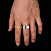 Simple Square Stainless Steel Ring sold by GTHIC