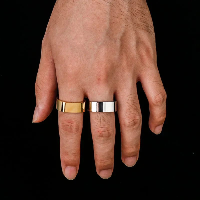 Simple Square Stainless Steel Ring sold by GTHIC product image thumbnail 2