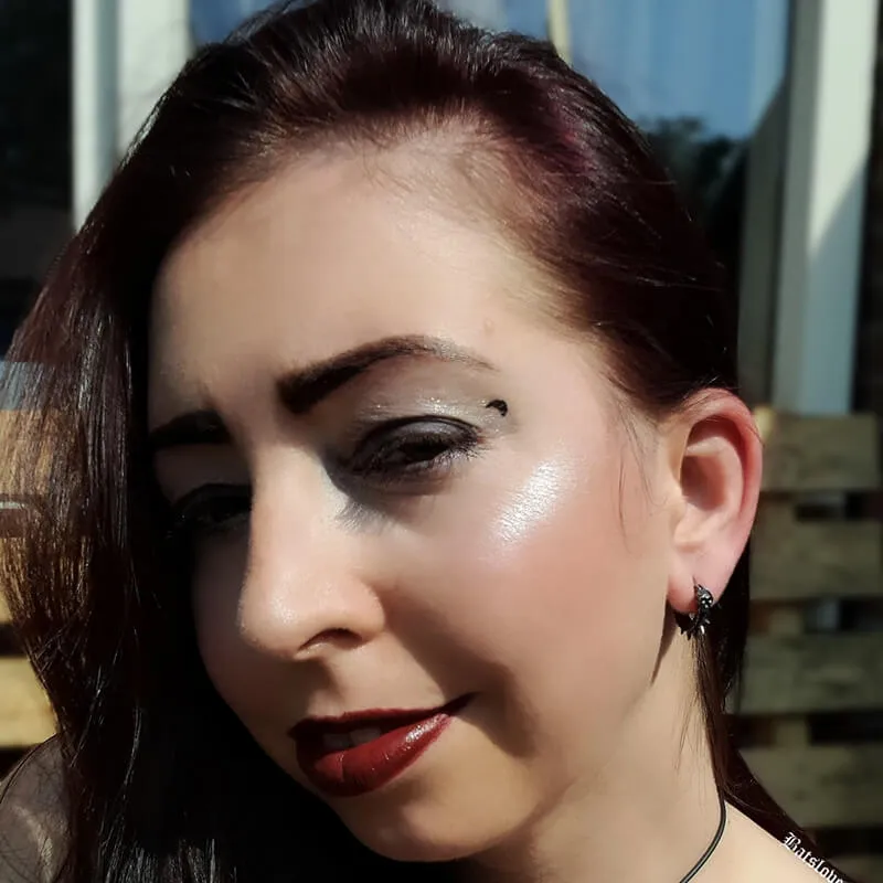 Vintage Skull and Thorns Stainless Steel Earrings sold by GTHIC product image thumbnail 2