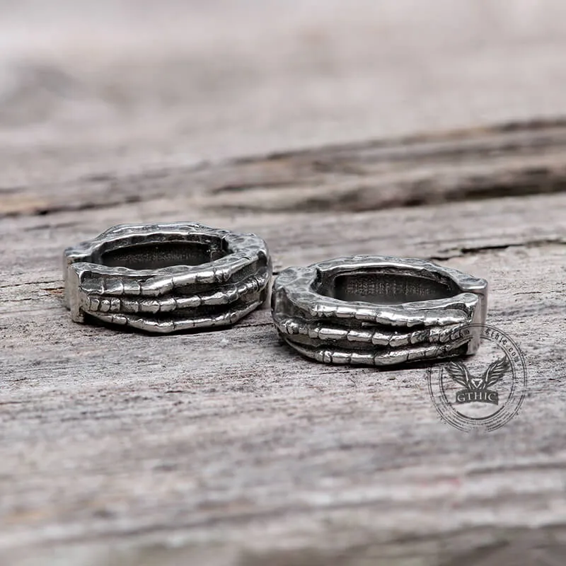 Skull Hand Stainless Steel Ear Cuffs sold by GTHIC product image thumbnail 4