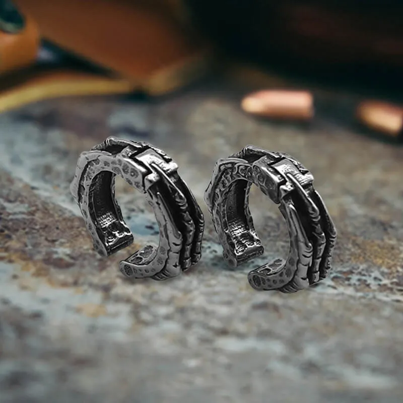 Skull Hand Stainless Steel Ear Cuffs sold by GTHIC