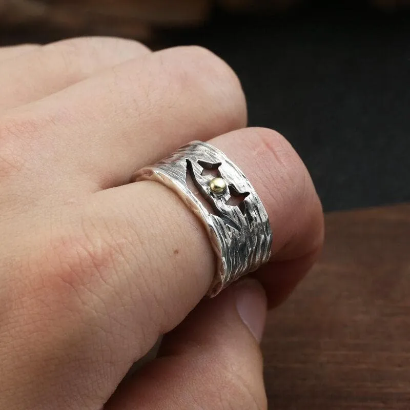 Clown Sterling Silver Retro Ring sold by GTHIC product image thumbnail 2