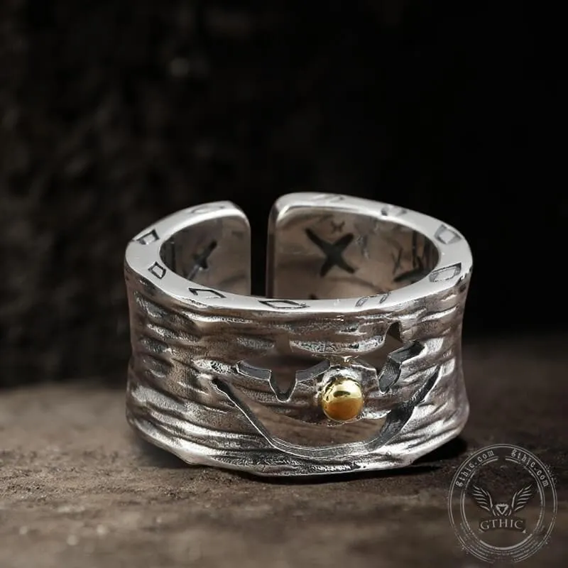 Clown Sterling Silver Retro Ring sold by GTHIC product image thumbnail 5