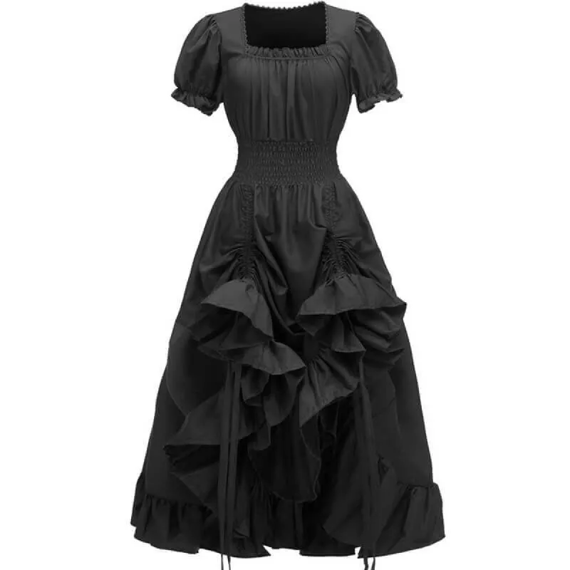 Vintage Renaissance Square Neck Pastoral Dress sold by GTHIC