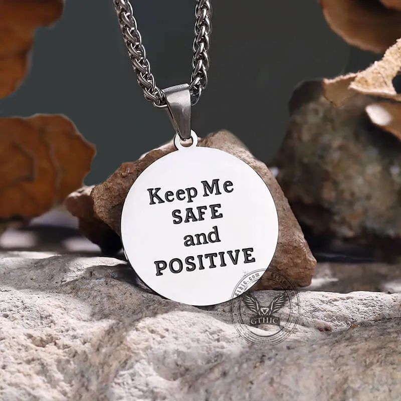 Archangel Michael Seal of Solomon Stainless Steel Pendant sold by GTHIC product image thumbnail 4