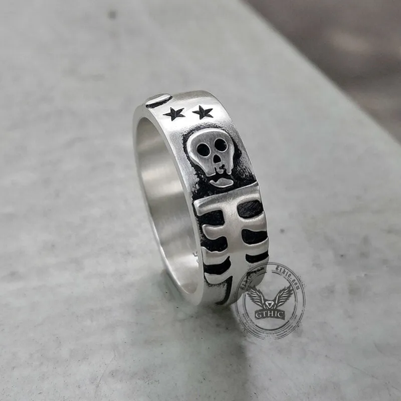 Till Death Do Us Part Sterling Silver Ring sold by GTHIC